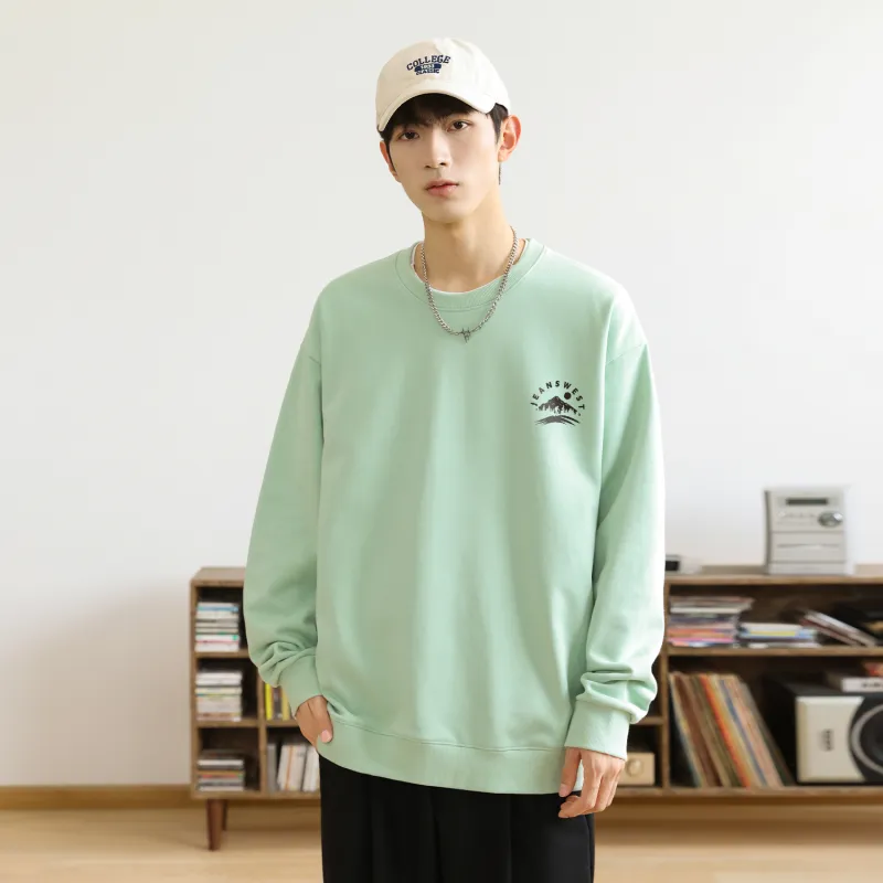 JEANSWEST Sweatshirt Unisex Navy Blue-79