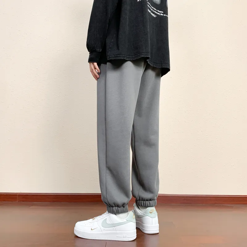 Jean West Casual Pants Vibe Style Dressing Recommendation Fleece Lined Unisex-29
