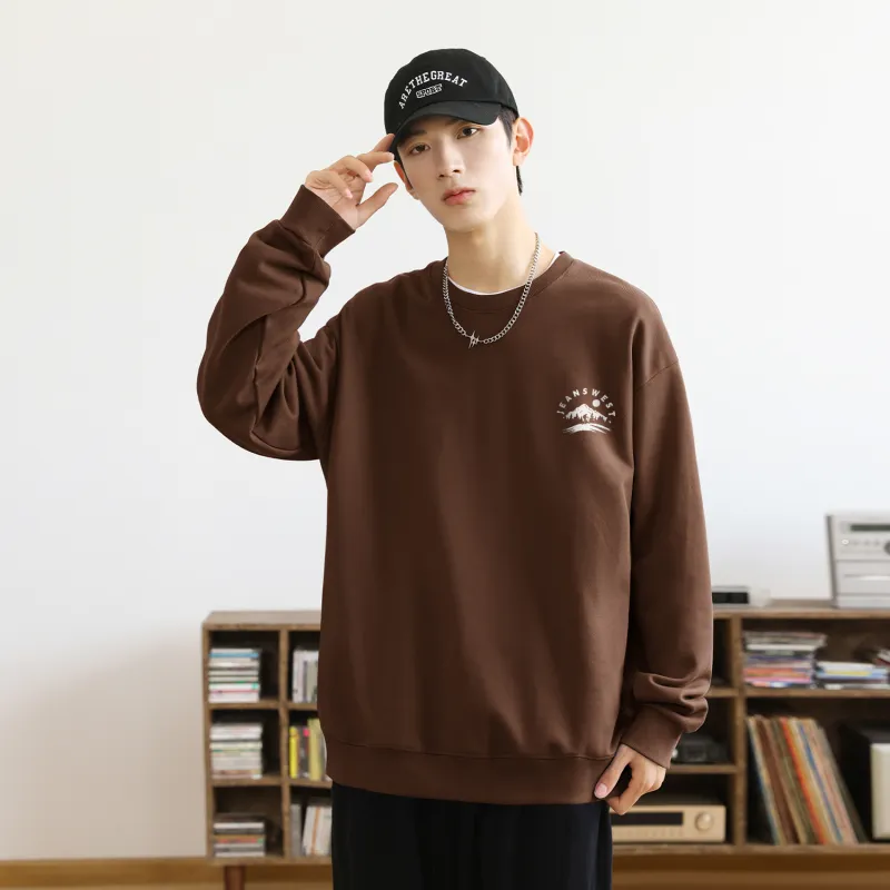 JEANSWEST Sweatshirt Unisex Navy Blue-24