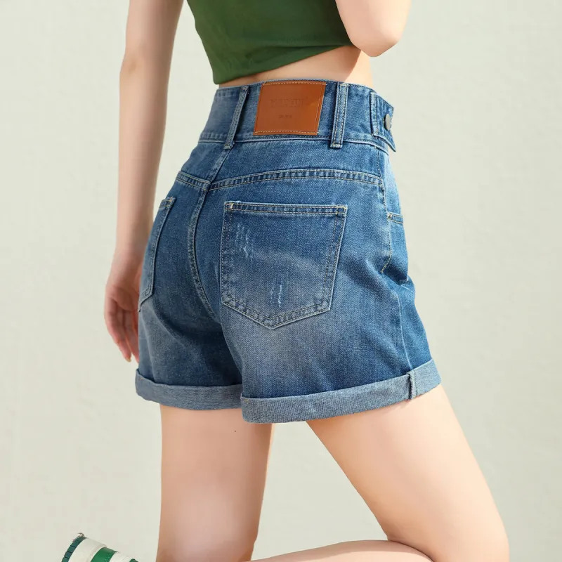 JEANSWEST Denim Shorts Women's-9