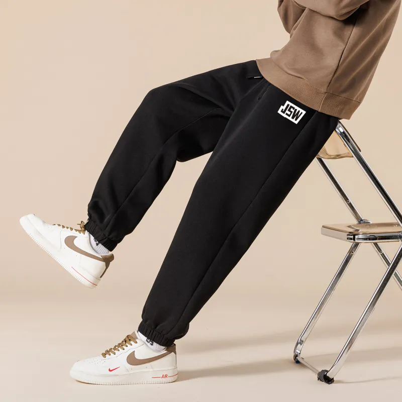 Jean West Casual Pants Vibe Style Dressing Recommendation Fleece Lined Unisex-2