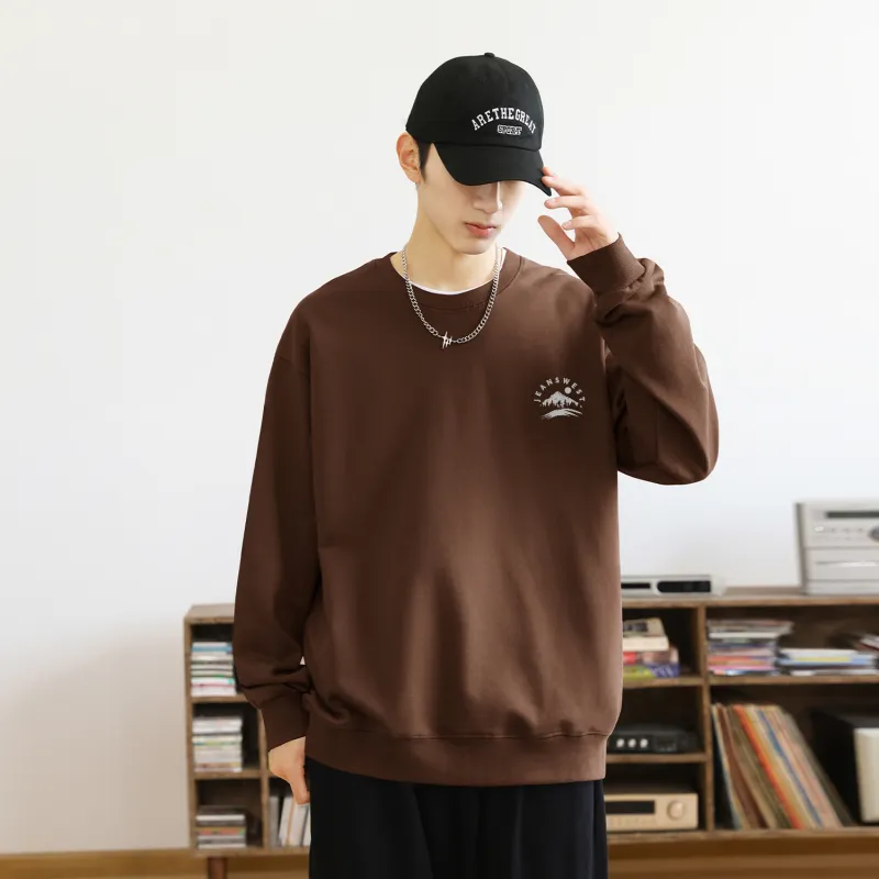 JEANSWEST Sweatshirt Unisex Navy Blue-25