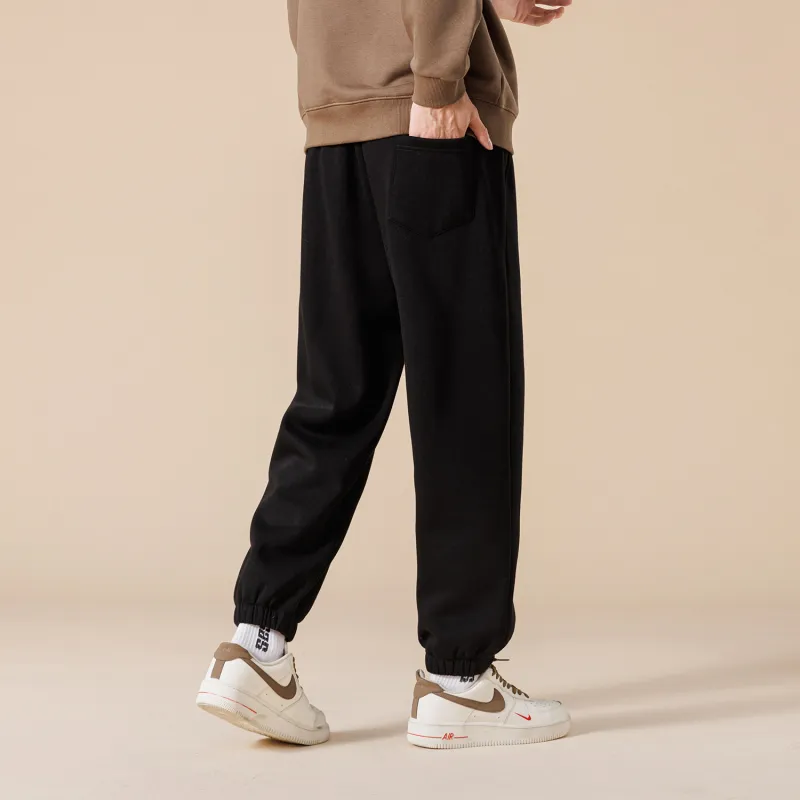 Jean West Casual Pants Vibe Style Dressing Recommendation Fleece Lined Unisex-3