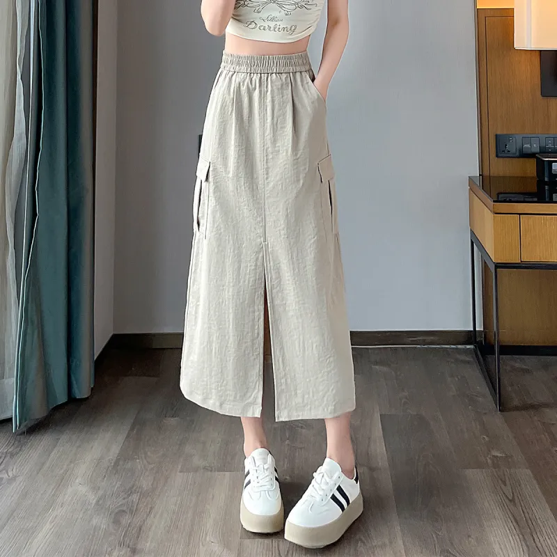 JEANSWEST Casual Long Skirts Women's-10