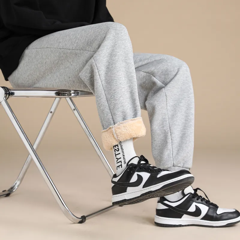 JEANSWEST Knitted Sweatpants Unisex-11
