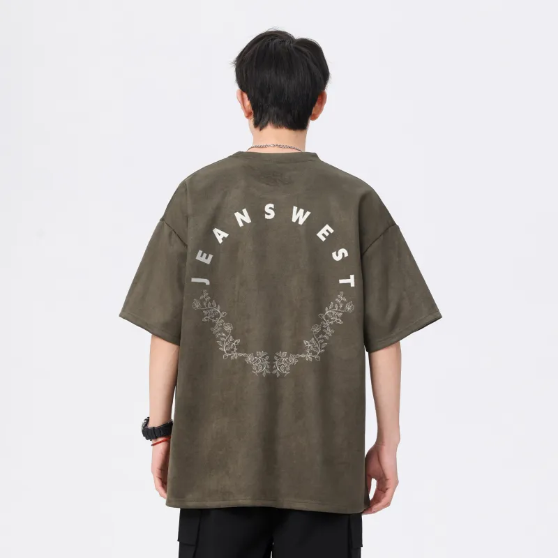 JEANSWEST T-Shirt Unisex Gray Purple-9