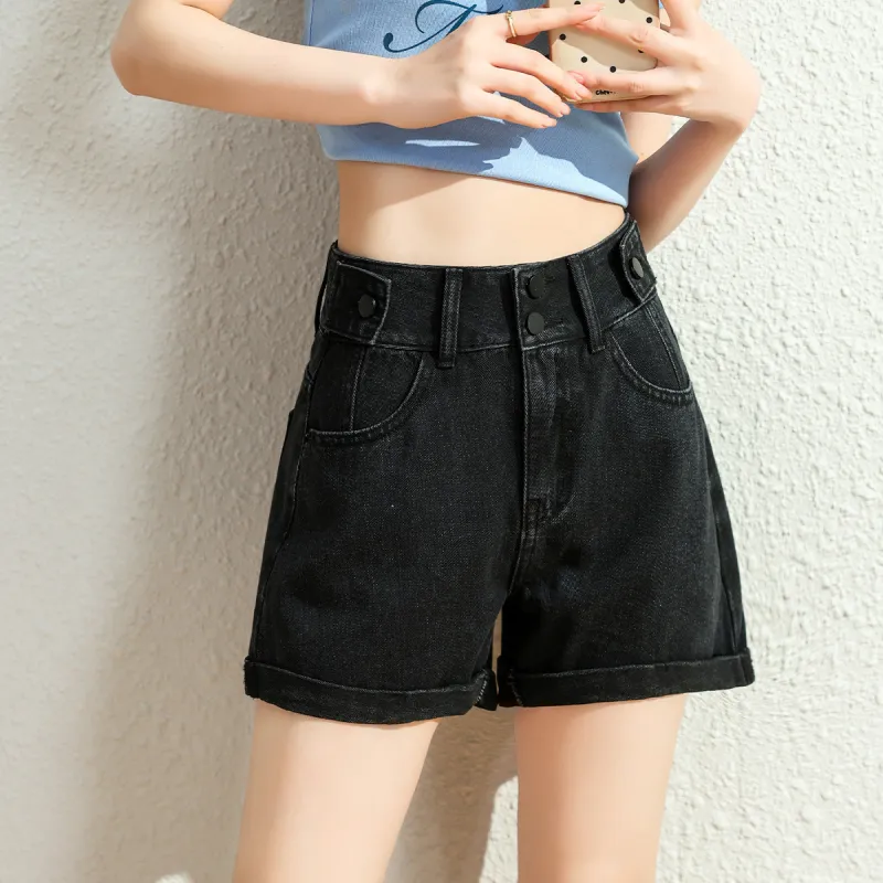 JEANSWEST Denim Shorts Women's-4