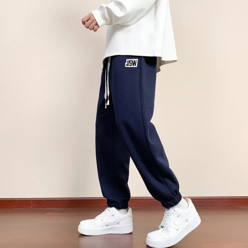 Jean West Casual Pants Vibe Style Dressing Recommendation Fleece Lined Unisex-21
