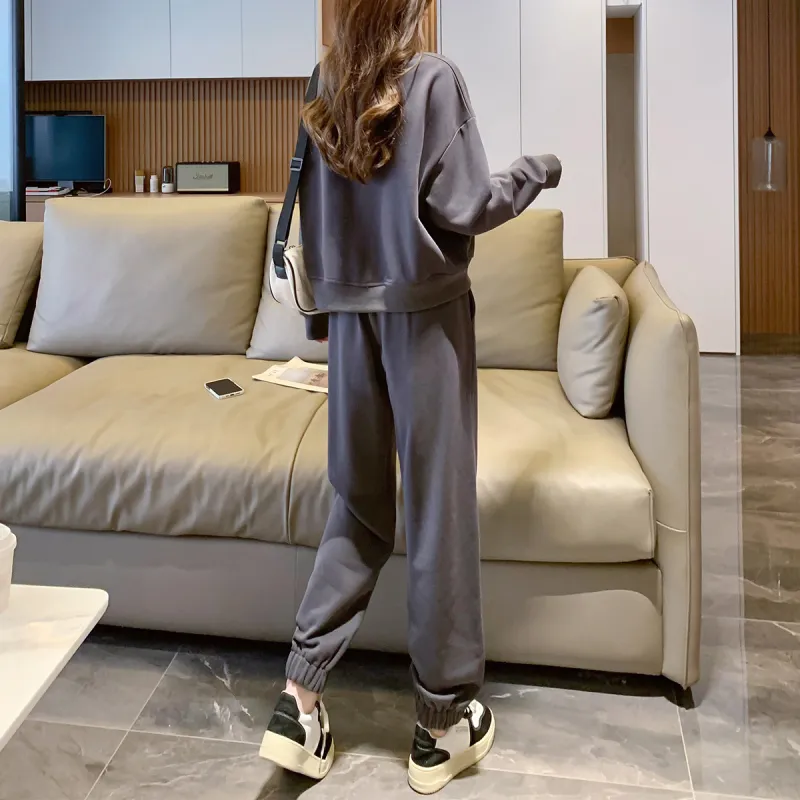 JEANSWEST Sweatshirt Sets Women's-19