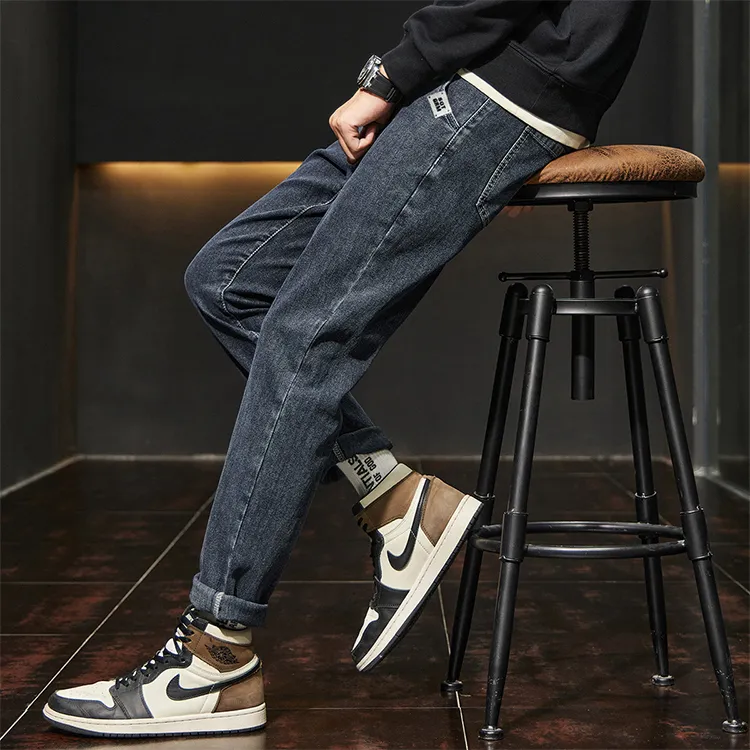 JEANSWEST Jeans Men's Blue Gray-4