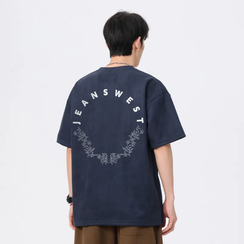 JEANSWEST T-Shirt Unisex Gray Purple-16