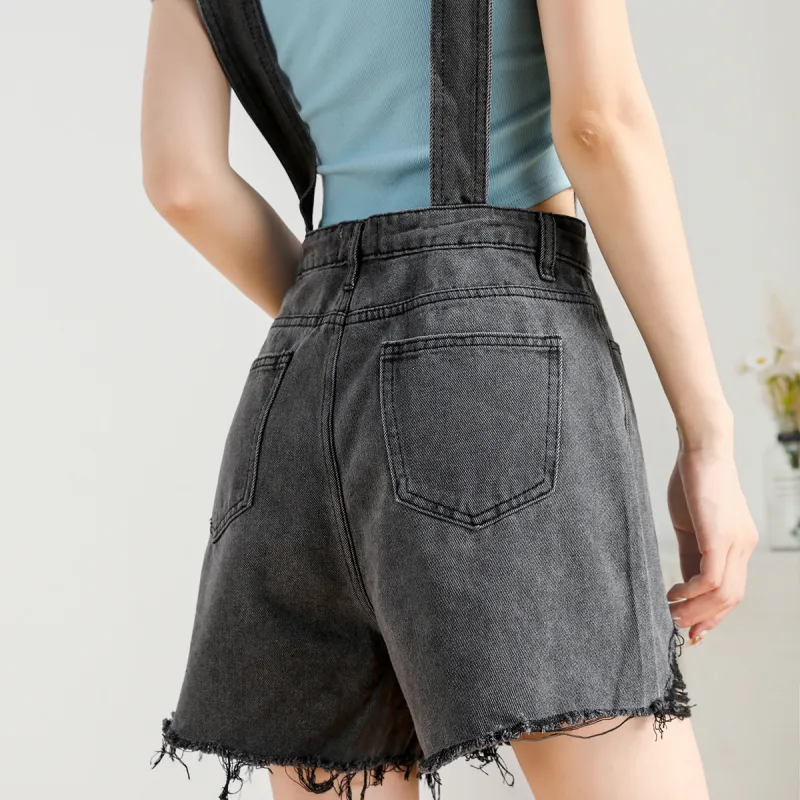 JEANSWEST Overalls Women's Black-1