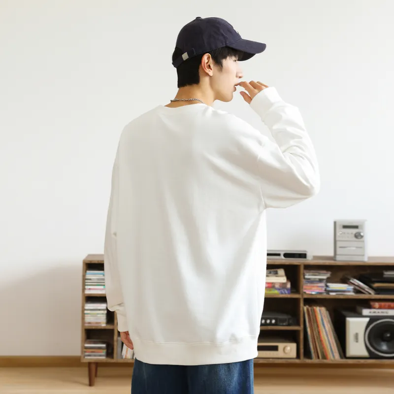 JEANSWEST Sweatshirt Unisex Navy Blue-11