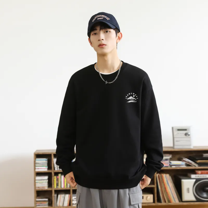 JEANSWEST Sweatshirt Unisex Navy Blue-30