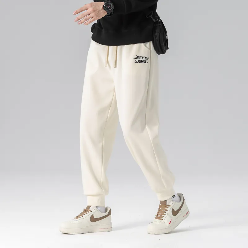 JEANSWEST Casual Pants All Season Wearable Unisex-4