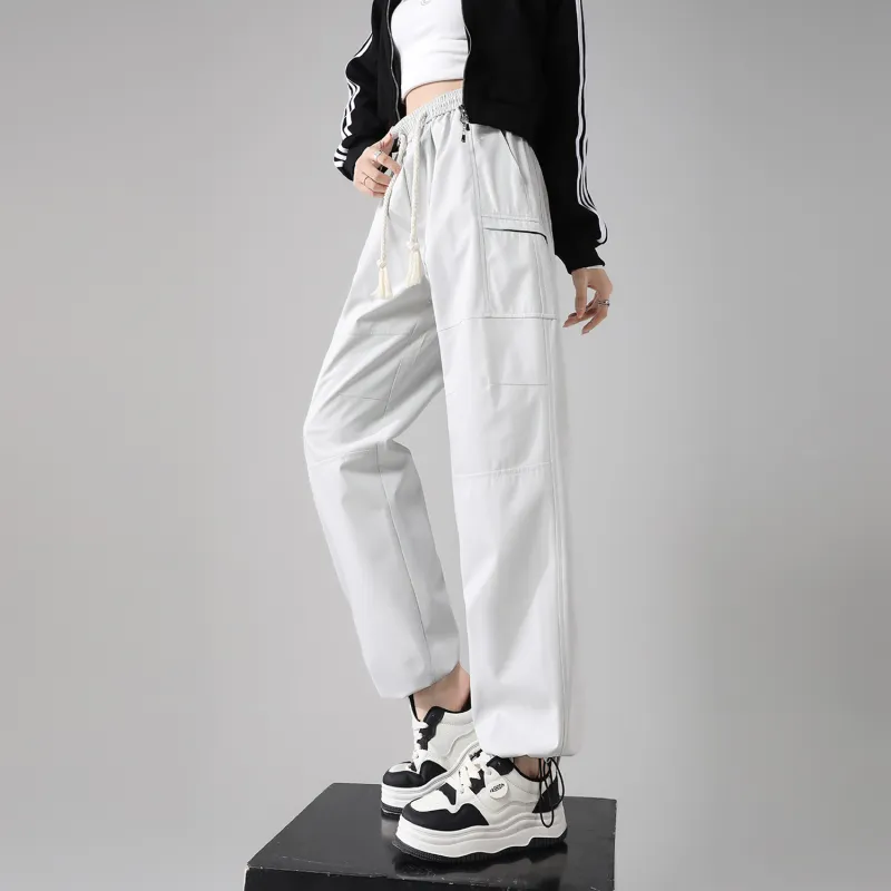 JEANSWEST Casual Pants Unisex-11