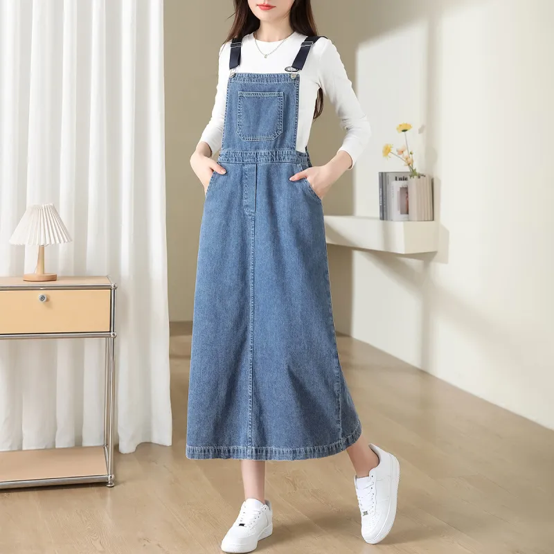 JEANSWEST Slip Dress Women's Dark Blue-7