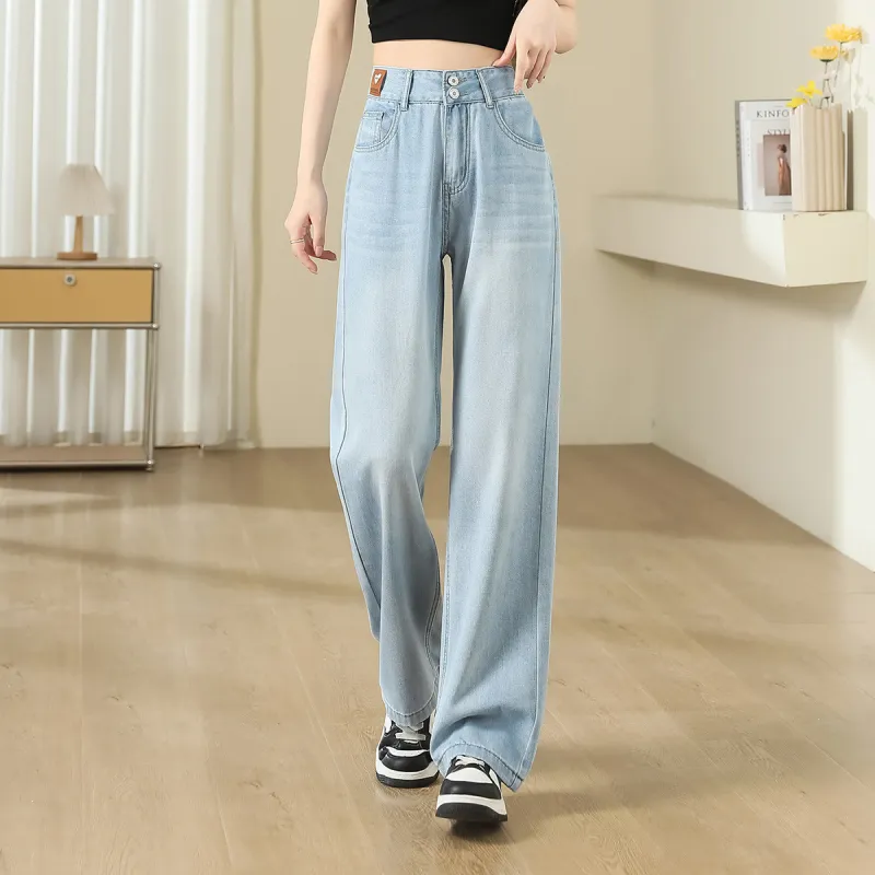 JEANSWEST Jeans Summer Women's Blue-3