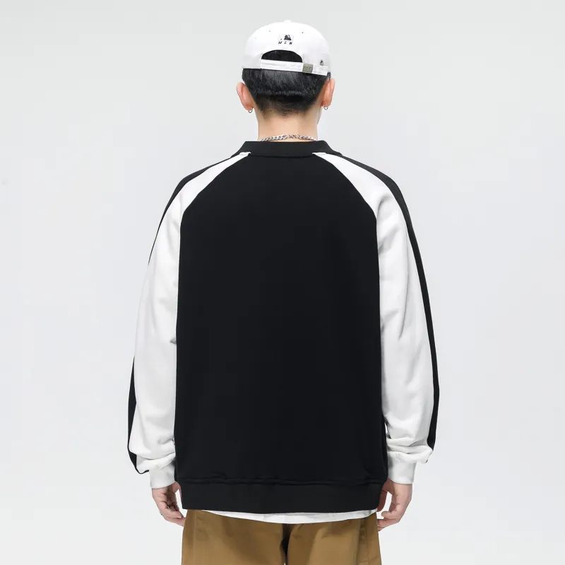 JEANSWEST Baseball Jacket Unisex Black-2