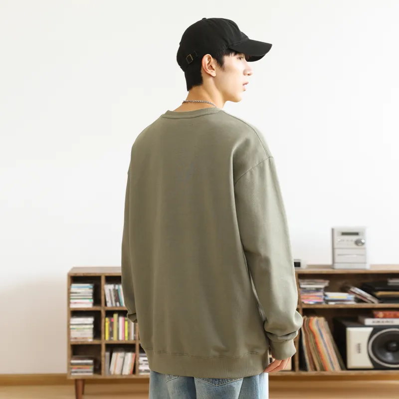 JEANSWEST Sweatshirt Unisex Navy Blue-16