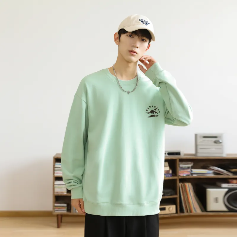 JEANSWEST Sweatshirt Unisex Navy Blue-45