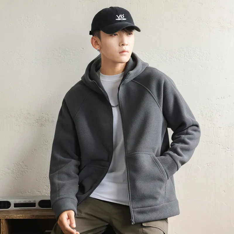 JEANSWEST Velvet feel Coat Men's-8