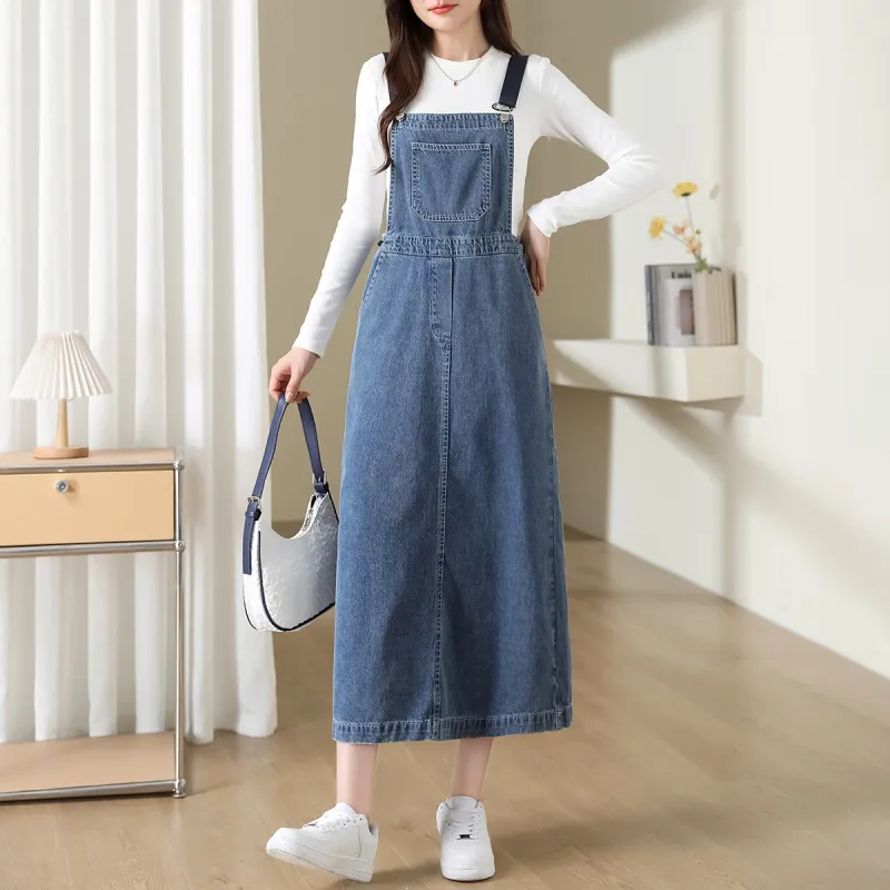 JEANSWEST Slip Dress Women's Dark Blue-6