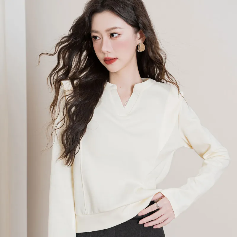 JEANSWEST T Shirts Women's Apricot-3
