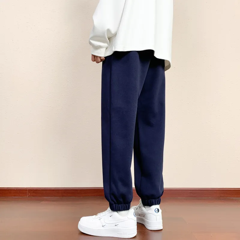 Jean West Casual Pants Vibe Style Dressing Recommendation Fleece Lined Unisex-22