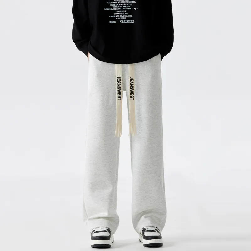 JEANSWEST Knitted Sweatpants Unisex-8