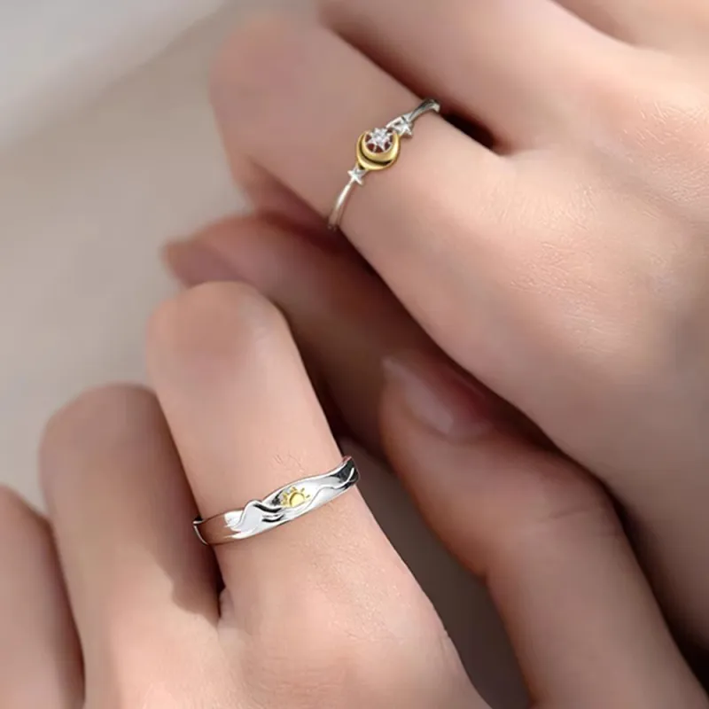 Zhiyu 999 Fine Silver Rings Unisex-5