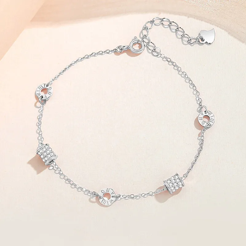 Zhiyu S925 Silver Bracelets Women's-2