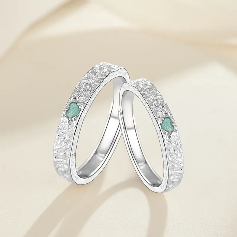 Zhiyu 999 Fine Silver Rings Unisex-2