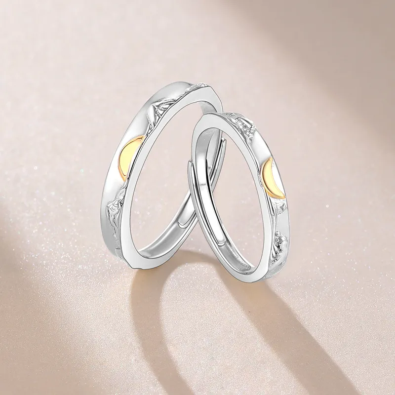 Zhiyu S999 Fine Silver Rings Unisex-5
