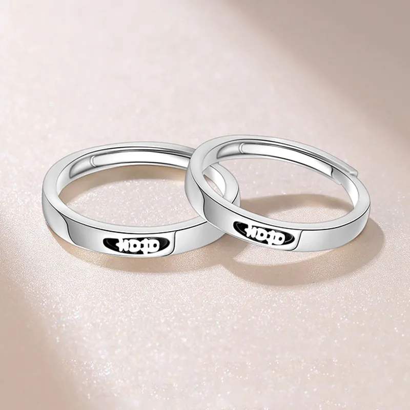 Zhiyu S999 Fine Silver Rings Unisex-4