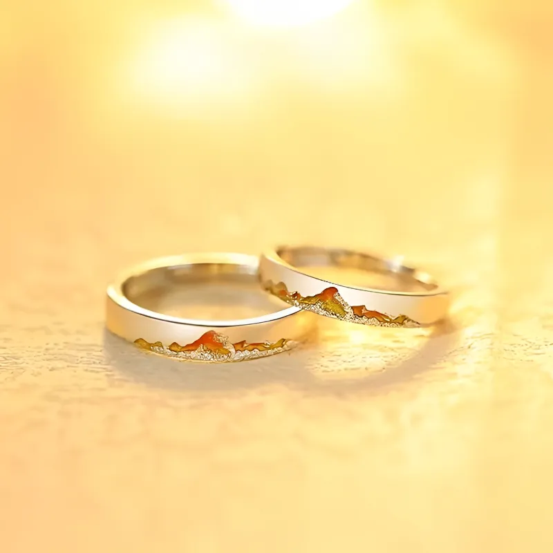 Zhiyu 925 Sterling Silver Rings Unisex-1