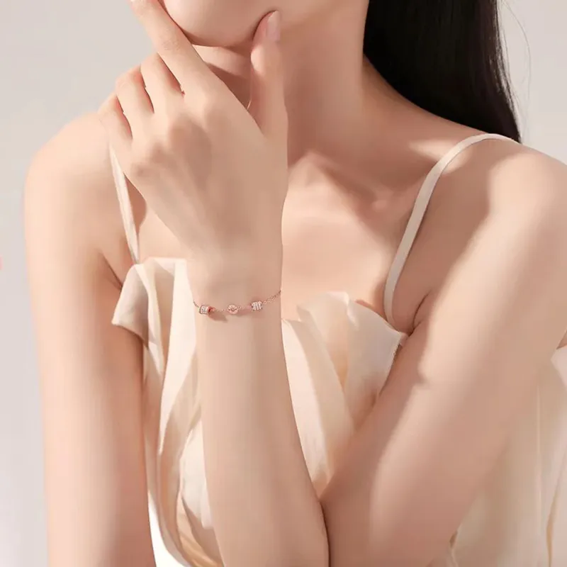 Zhiyu S925 Silver Bracelets Women's-5