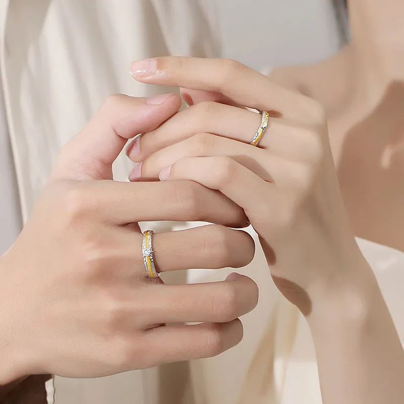 Zhiyu S999 Fine Silver Rings Unisex-4