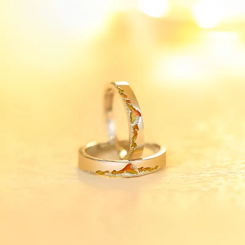 Zhiyu 925 Sterling Silver Rings Unisex-2