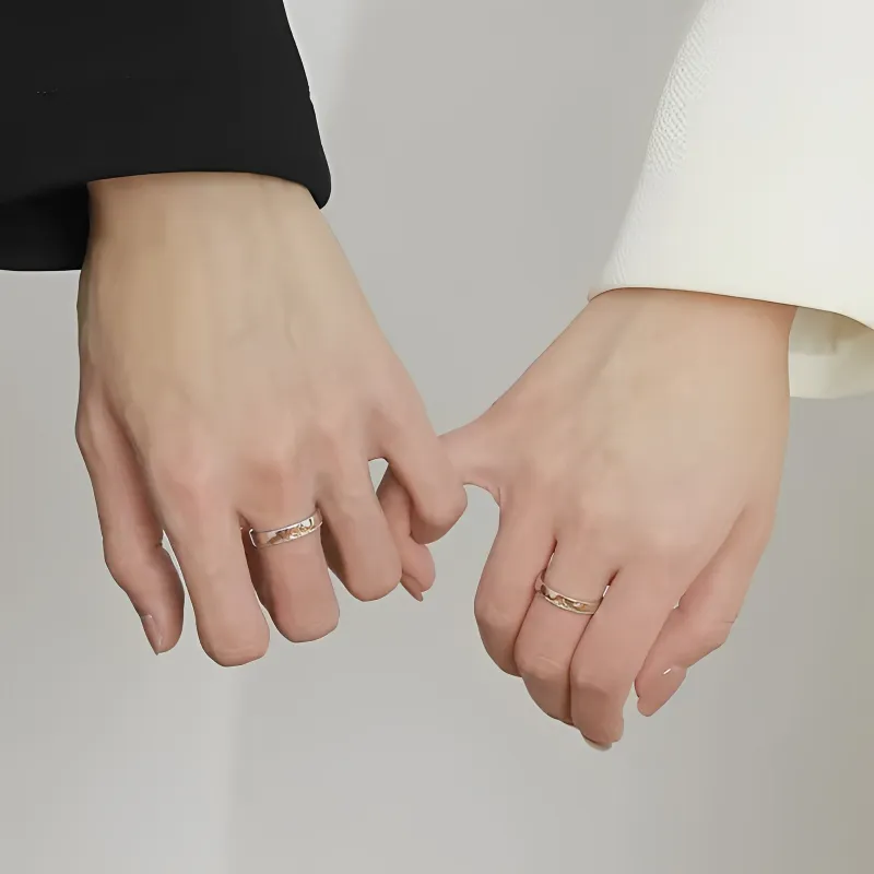 Zhiyu 925 Sterling Silver Rings Unisex-3