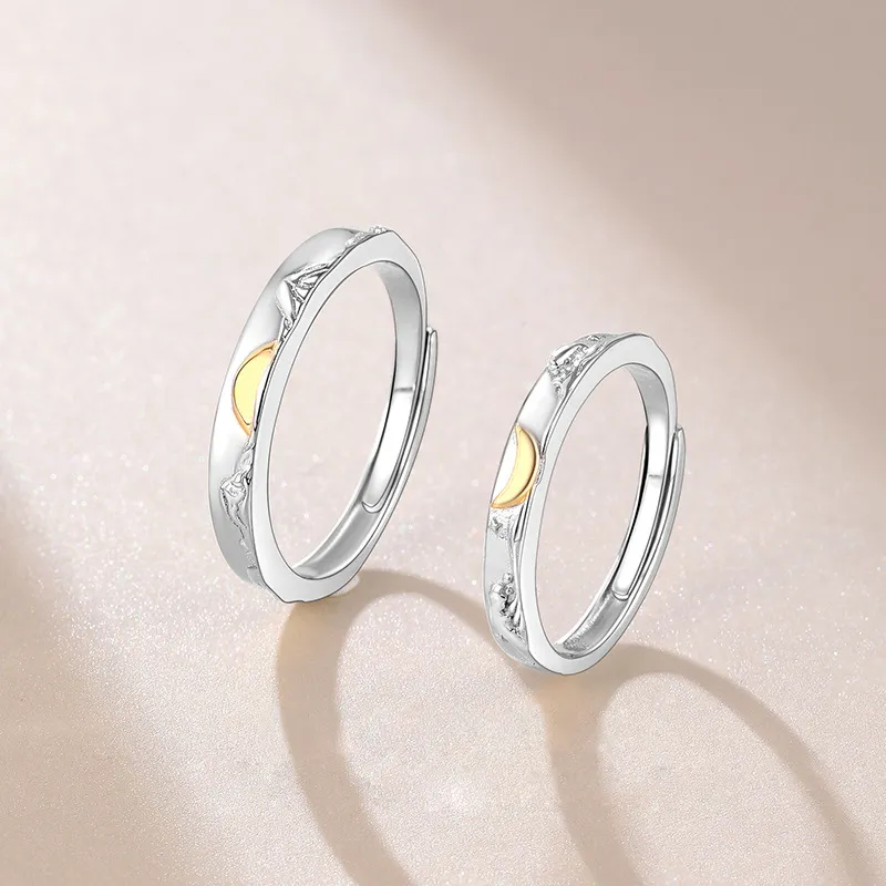 Zhiyu S999 Fine Silver Rings Unisex-4