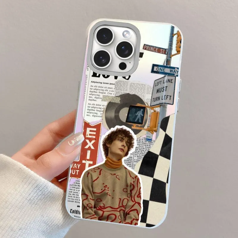 LUCKY KABU Silicone Material Impact-Resistant Vintage Sweater Phone Case Compatible With IPhone 14/15/Pro/Pro Max-3