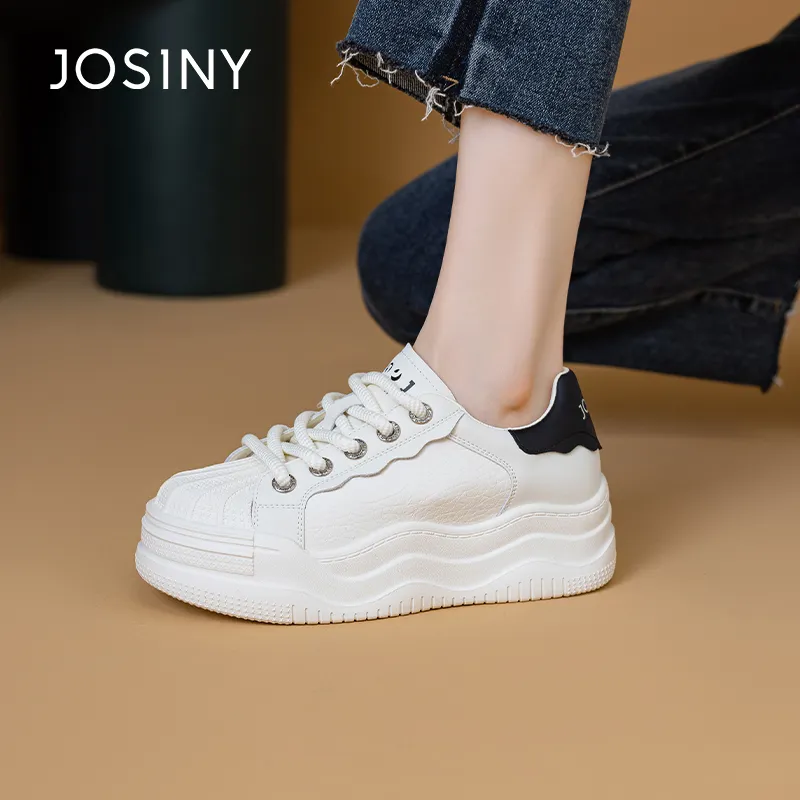 JOSINY Slip-Resistant Low-Top Skateboard Shoes Women's-3