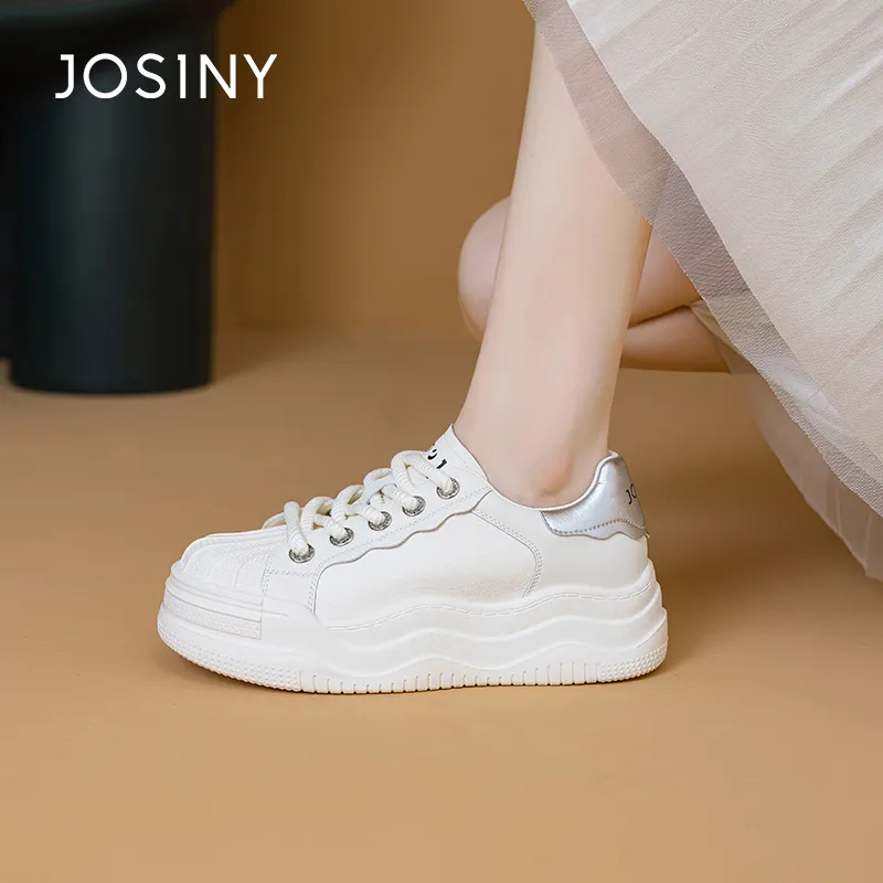 JOSINY Slip-Resistant Low-Top Skateboard Shoes Women's-10