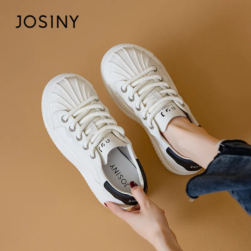 JOSINY Slip-Resistant Low-Top Skateboard Shoes Women's-1