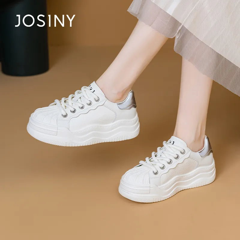 JOSINY Slip-Resistant Low-Top Skateboard Shoes Women's-11