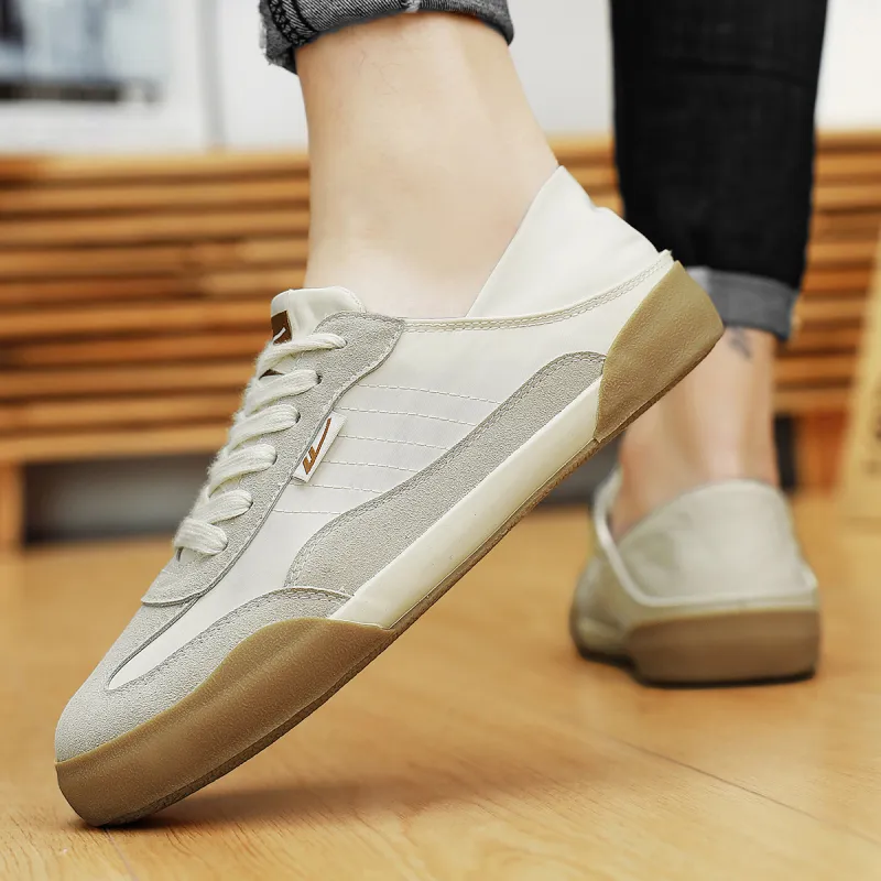 Warrior German Army Trainers Wear resistant Lightweight Breathable And Non slip. Low Top Canvas Shoes Unisex Apricot-8