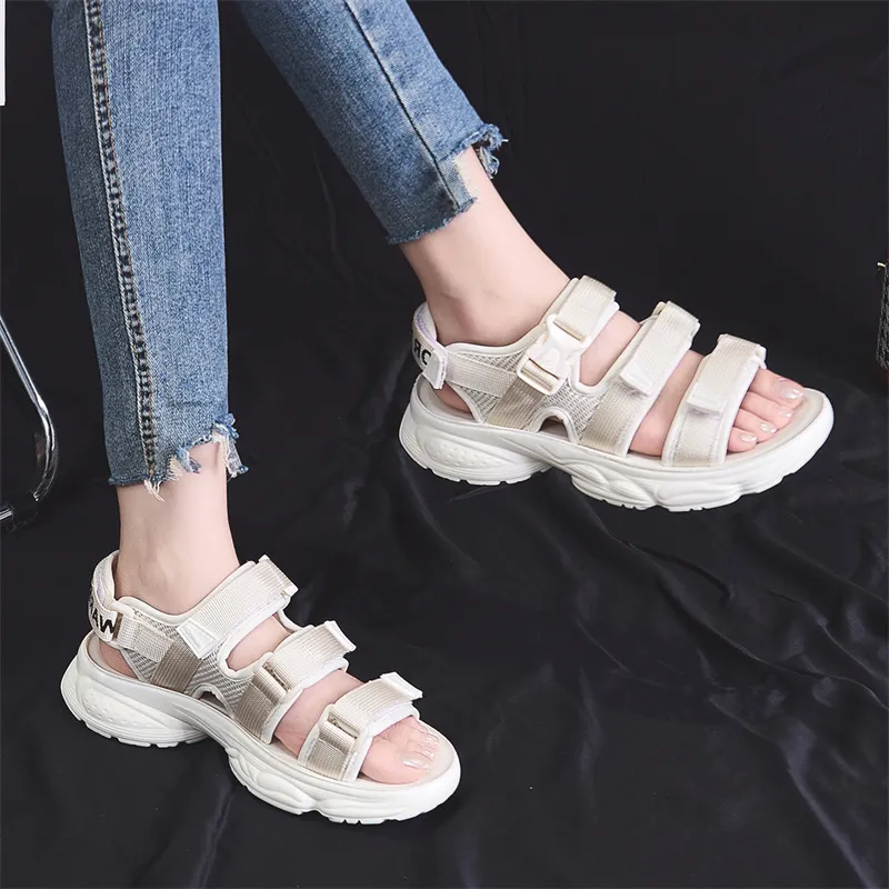 Warrior Beach Sandals Women's Beige-4