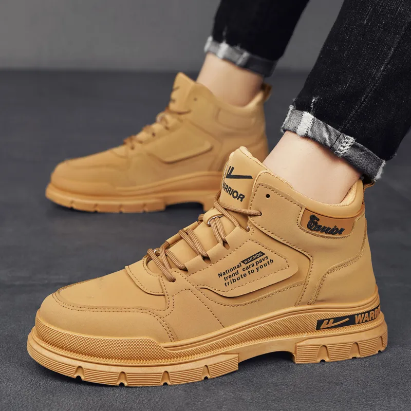 Warrior Crew Martin Boot Men's Wheat-11