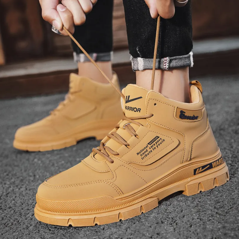 Warrior Crew Martin Boot Men's Wheat-8